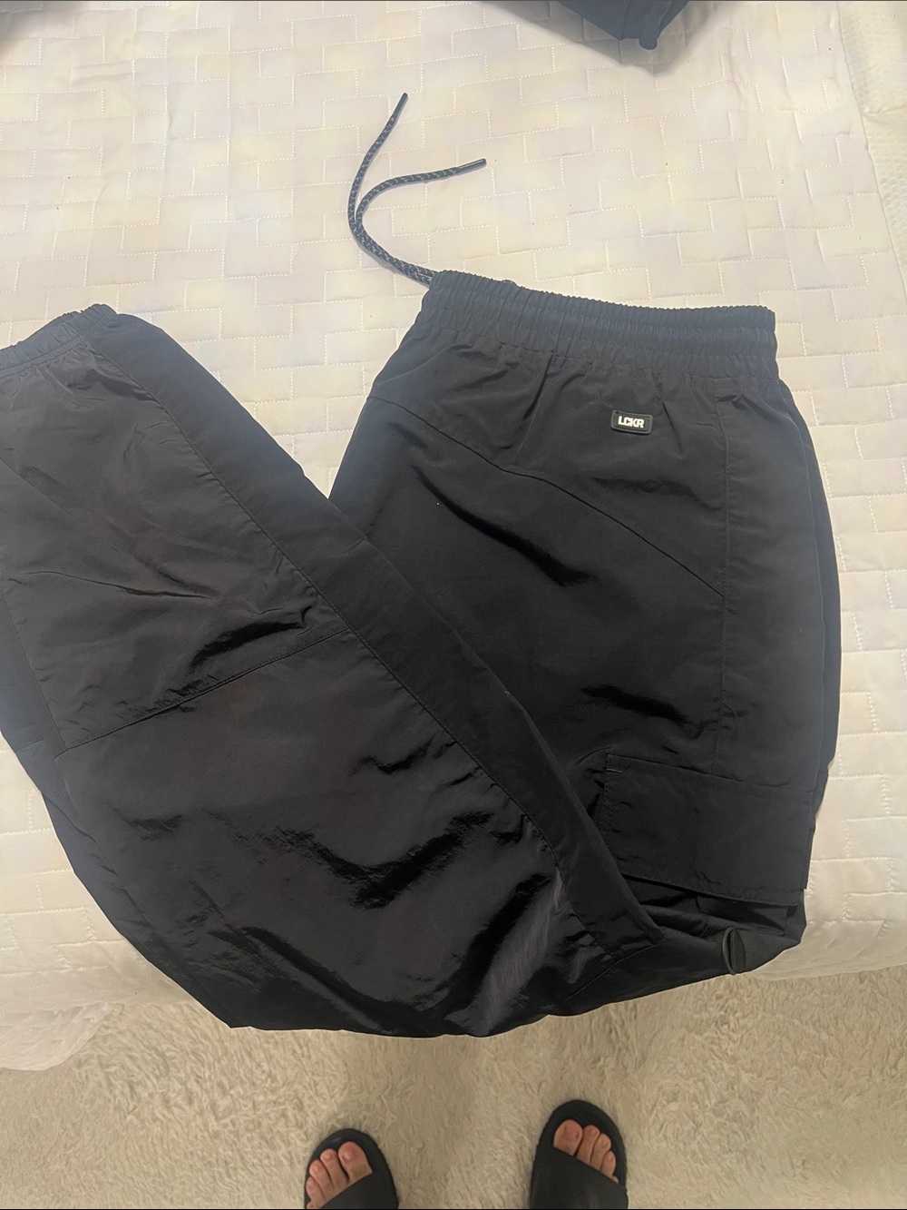 Nike Black Men's Jogger Pants with Elastic Waist